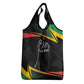 St Kitts and Nevis Cricket Afro Grocery Bag Go Patriots Go Champions - African Pride