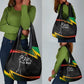 St Kitts and Nevis Cricket Afro Grocery Bag Go Patriots Go Champions - African Pride