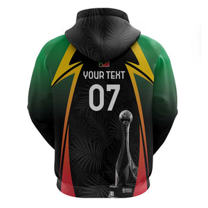 St Kitts and Nevis Cricket Custom Afro Hoodie Go Patriots Go Champions - African Pride