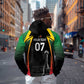 St Kitts and Nevis Cricket Custom Afro Hoodie Go Patriots Go Champions - African Pride