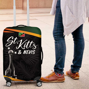 St Kitts and Nevis Cricket Afro Luggage Cover Go Patriots Go Champions - African Pride