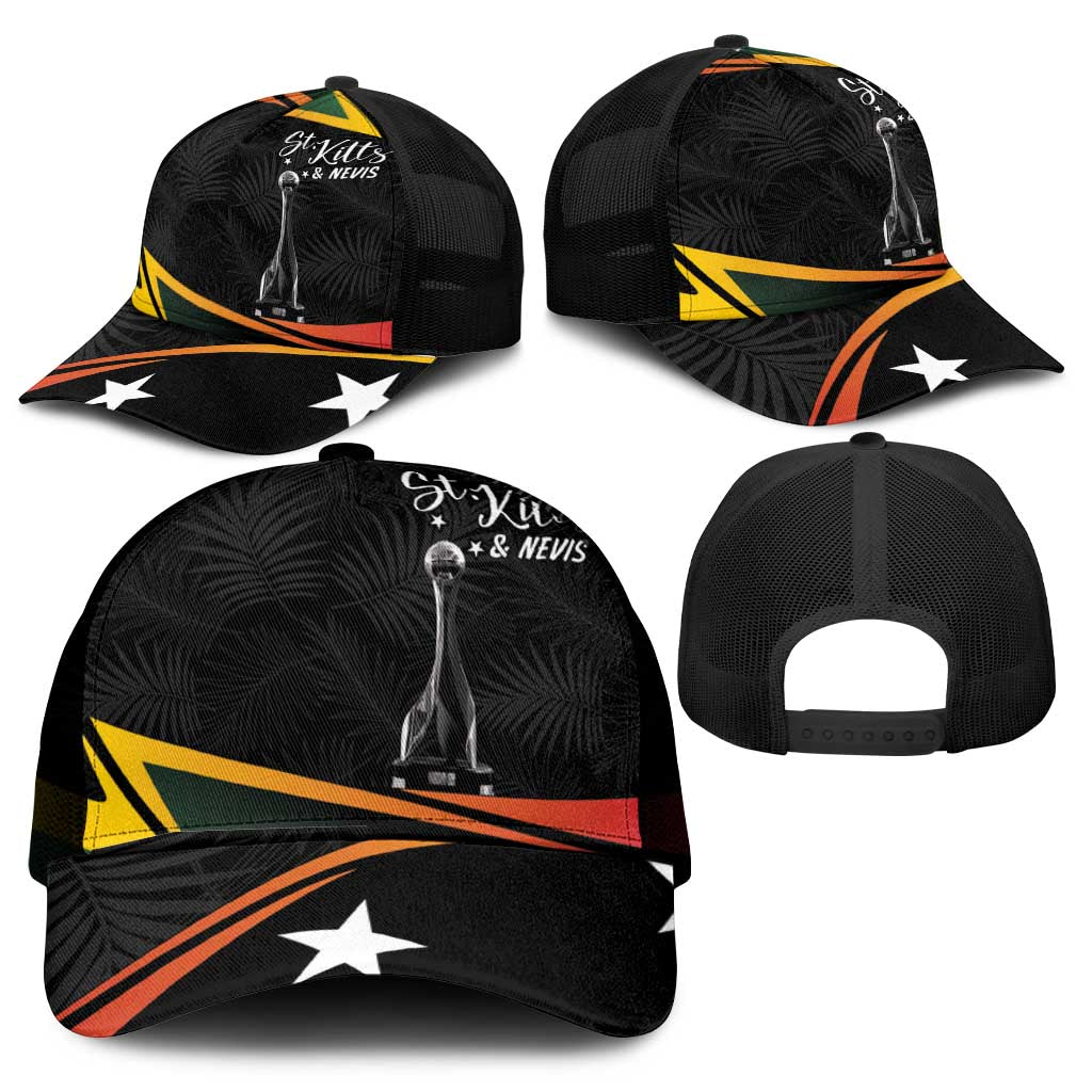 St Kitts Nevis Cricket Mesh Trucker Cap Go Patriots Go Champions - African Pride
