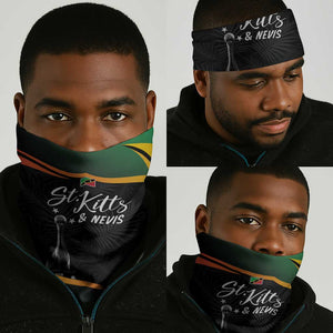 St Kitts and Nevis Cricket Afro Neck Gaiter Go Patriots Go Champions - African Pride