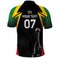 St Kitts and Nevis Cricket Custom Afro Polo Shirt Go Patriots Go Champions - African Pride