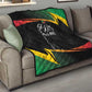 St Kitts and Nevis Cricket Afro Quilt Go Patriots Go Champions - African Pride
