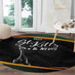 St Kitts and Nevis Cricket Afro Round Carpet Go Patriots Go Champions - African Pride