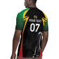 St Kitts and Nevis Cricket Custom Afro Rugby Jersey Go Patriots Go Champions - African Pride