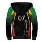 St Kitts and Nevis Cricket Custom Afro Sherpa Hoodie Go Patriots Go Champions - African Pride