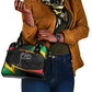 St Kitts and Nevis Cricket Afro Shoulder Handbag Go Patriots Go Champions - African Pride