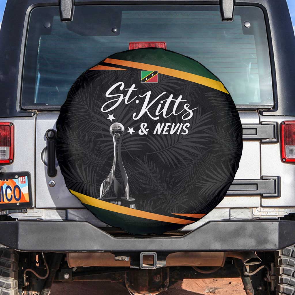 St Kitts and Nevis Cricket Afro Spare Tire Cover Go Patriots Go Champions - African Pride