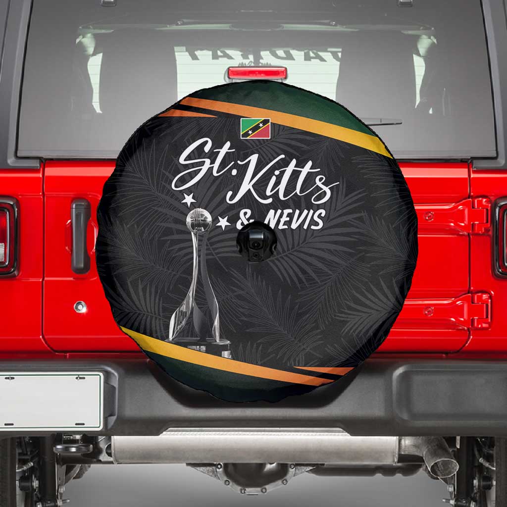 St Kitts and Nevis Cricket Afro Spare Tire Cover Go Patriots Go Champions - African Pride