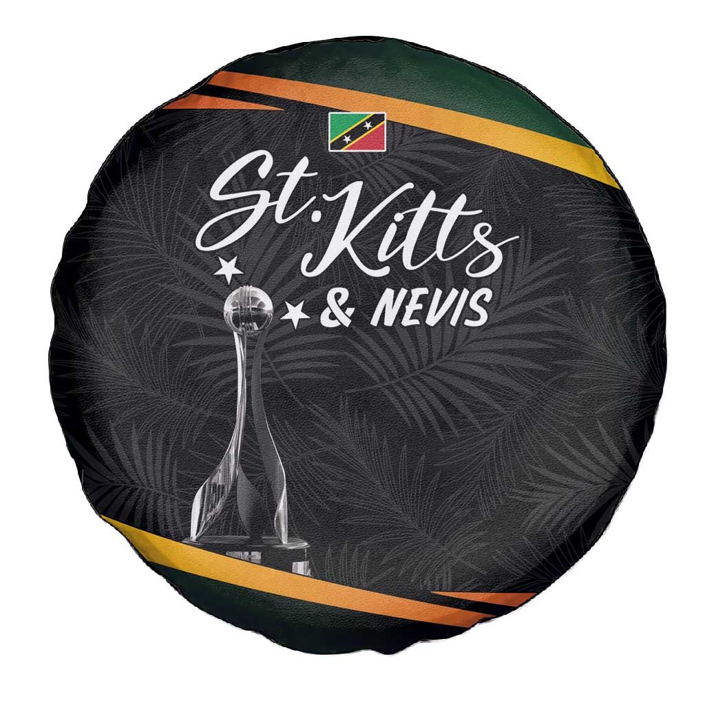 St Kitts and Nevis Cricket Afro Spare Tire Cover Go Patriots Go Champions - African Pride