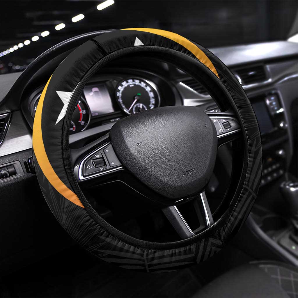 St Kitts and Nevis Cricket Afro Steering Wheel Cover Go Patriots Go Champions - African Pride