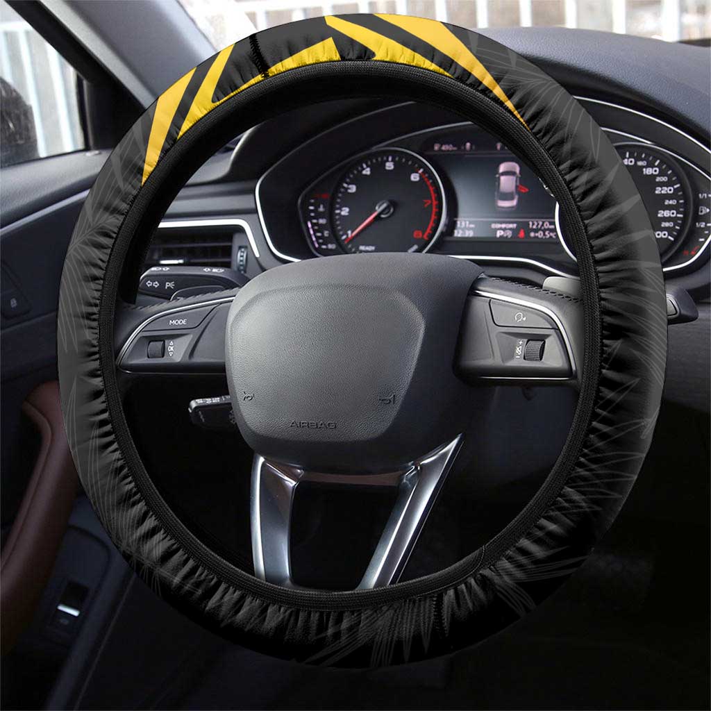 St Kitts and Nevis Cricket Afro Steering Wheel Cover Go Patriots Go Champions - African Pride