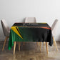 St Kitts and Nevis Cricket Afro Tablecloth Go Patriots Go Champions - African Pride