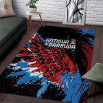 Afro-Antigua and Barbuda Cricket Area Rug Falcons Wings - Take Off - African Pride
