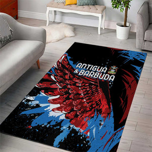 Afro-Antigua and Barbuda Cricket Area Rug Falcons Wings - Take Off - African Pride