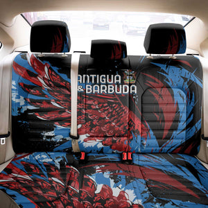 Afro-Antigua and Barbuda Cricket Back Car Seat Cover Falcons Wings - Take Off - African Pride