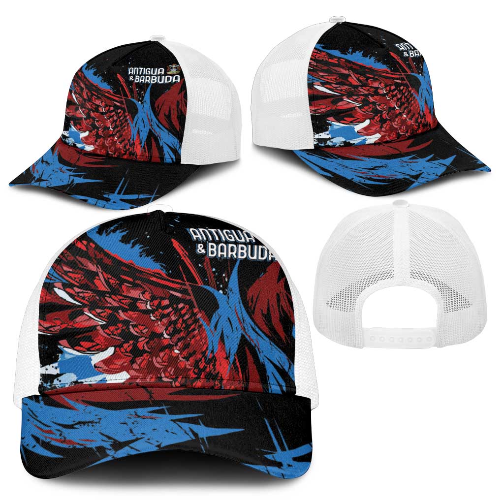 Antigua and Barbuda Cricket Baseball Net Cap Falcons Wings - Take Off - African Pride