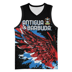 Afro-Antigua and Barbuda Cricket Custom Basketball Jersey Falcons Wings - Take Off - African Pride