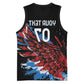 Afro-Antigua and Barbuda Cricket Custom Basketball Jersey Falcons Wings - Take Off - African Pride