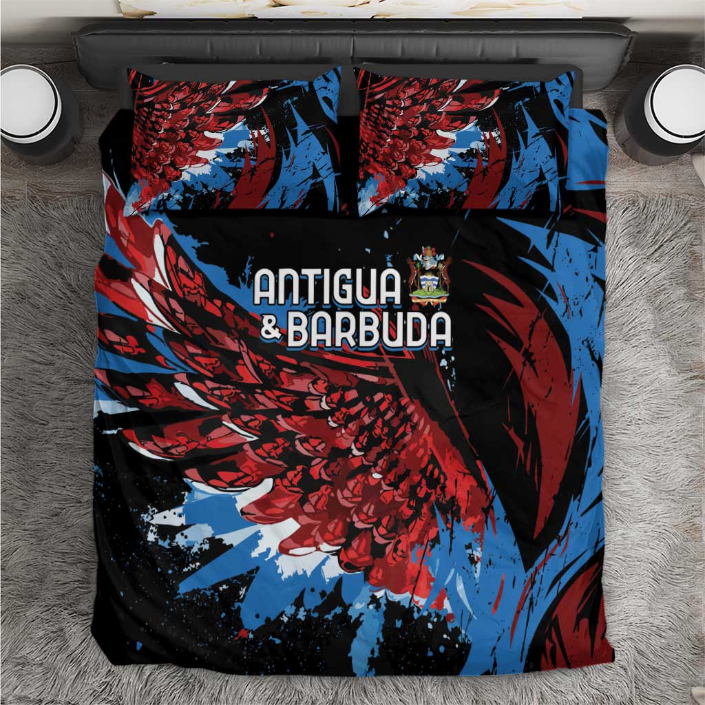 Afro-Antigua and Barbuda Cricket Bedding Set Falcons Wings - Take Off - African Pride
