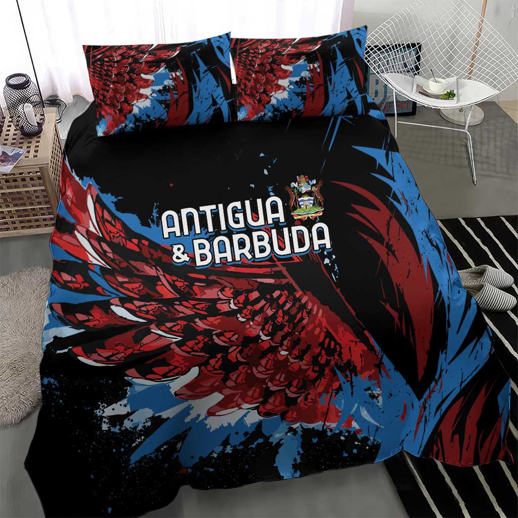 Afro-Antigua and Barbuda Cricket Bedding Set Falcons Wings - Take Off - African Pride