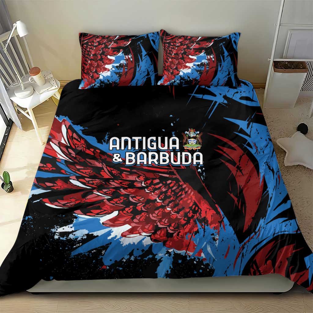 Afro-Antigua and Barbuda Cricket Bedding Set Falcons Wings - Take Off - African Pride