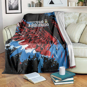 Afro-Antigua and Barbuda Cricket Blanket Falcons Wings - Take Off - African Pride