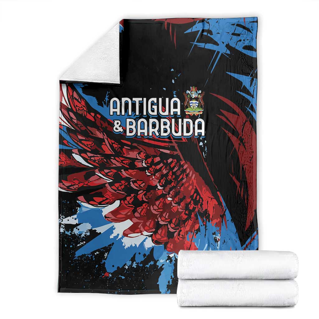 Afro-Antigua and Barbuda Cricket Blanket Falcons Wings - Take Off - African Pride