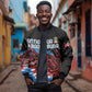 Afro-Antigua and Barbuda Cricket Custom Bomber Jacket Falcons Wings - Take Off - African Pride