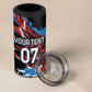 Afro-Antigua and Barbuda Cricket Custom 4 in 1 Can Cooler Tumbler Falcons Wings - Take Off - African Pride
