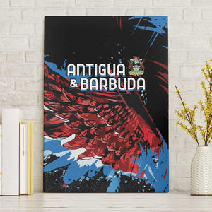 Afro-Antigua and Barbuda Cricket Canvas Wall Art Falcons Wings - Take Off - African Pride