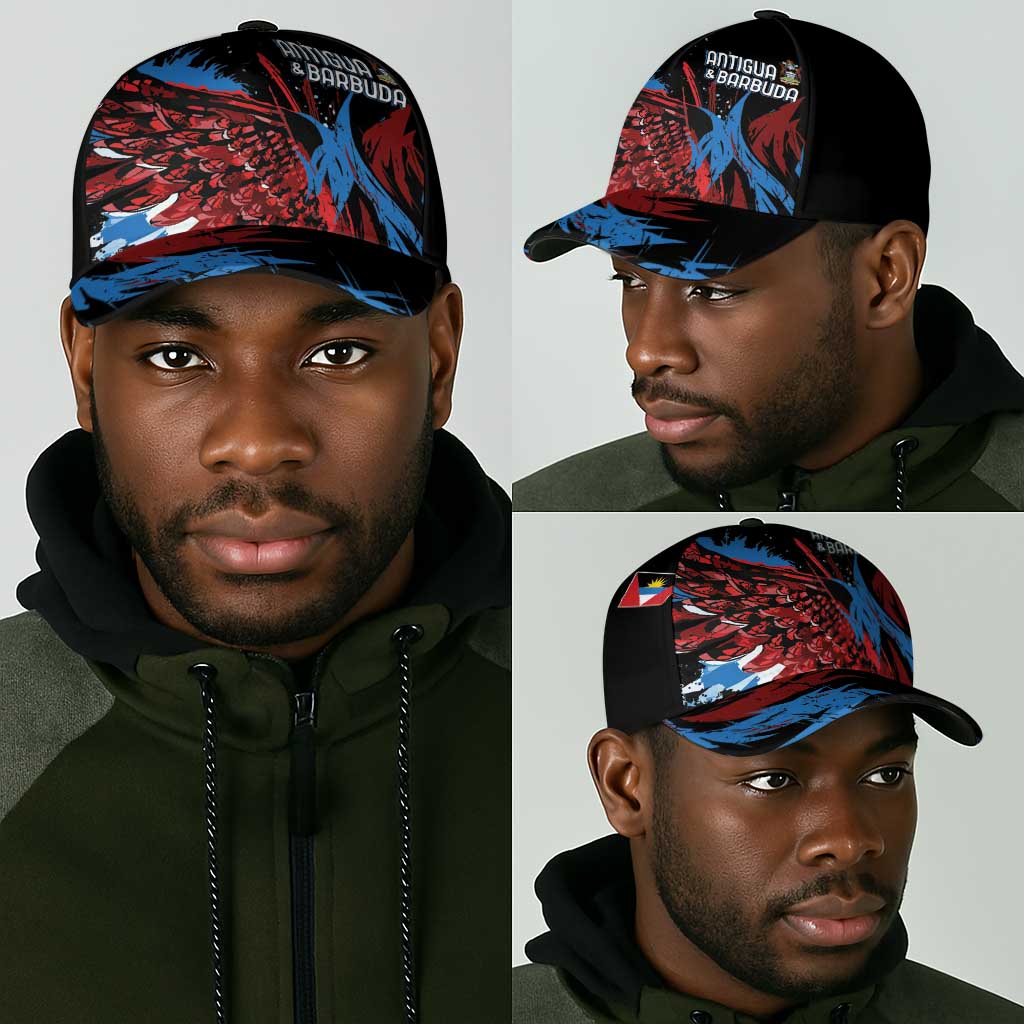 Antigua and Barbuda Cricket Classic Cap Falcons Wings - Take Off - African Pride