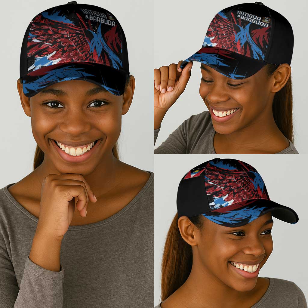 Antigua and Barbuda Cricket Classic Cap Falcons Wings - Take Off - African Pride