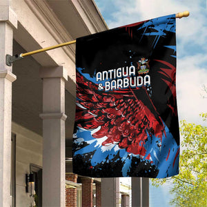 Afro-Antigua and Barbuda Cricket Garden Flag Falcons Wings - Take Off - African Pride
