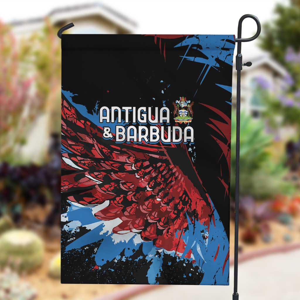 Afro-Antigua and Barbuda Cricket Garden Flag Falcons Wings - Take Off - African Pride