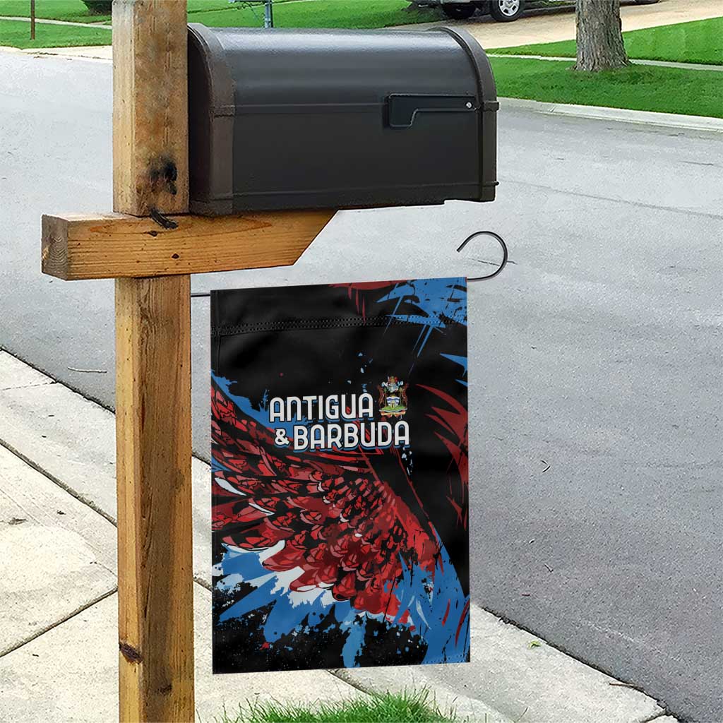 Afro-Antigua and Barbuda Cricket Garden Flag Falcons Wings - Take Off - African Pride