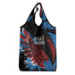 Afro-Antigua and Barbuda Cricket Grocery Bag Falcons Wings - Take Off - African Pride