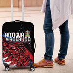 Afro-Antigua and Barbuda Cricket Luggage Cover Falcons Wings - Take Off - African Pride
