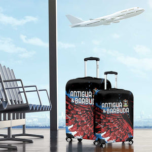 Afro-Antigua and Barbuda Cricket Luggage Cover Falcons Wings - Take Off - African Pride