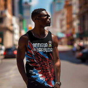Afro-Antigua and Barbuda Cricket Custom Men Tank Top Falcons Wings - Take Off - African Pride
