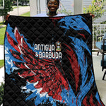 Afro-Antigua and Barbuda Cricket Quilt Falcons Wings - Take Off - African Pride