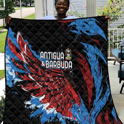 Afro-Antigua and Barbuda Cricket Quilt Falcons Wings - Take Off - African Pride