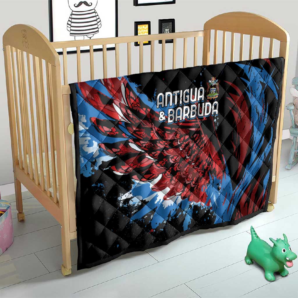 Afro-Antigua and Barbuda Cricket Quilt Falcons Wings - Take Off - African Pride