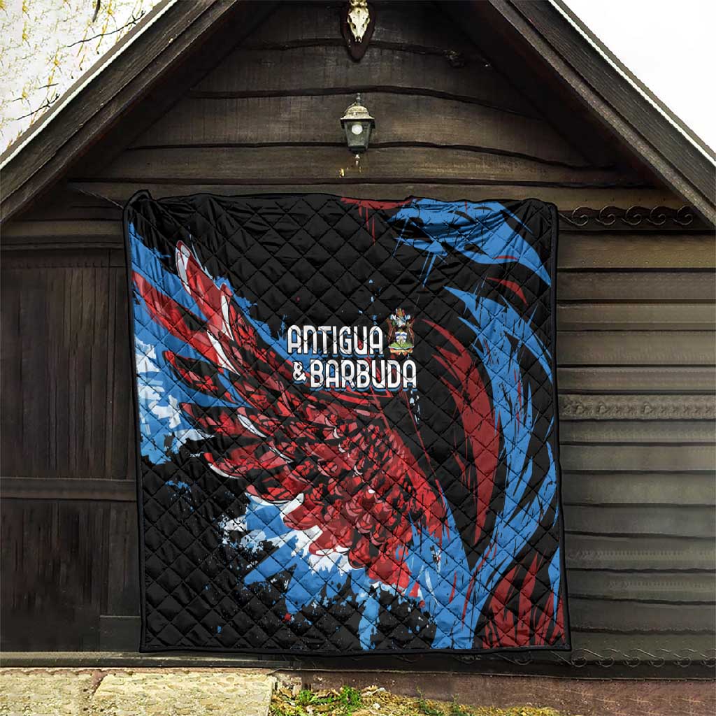 Afro-Antigua and Barbuda Cricket Quilt Falcons Wings - Take Off - African Pride