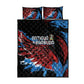 Afro-Antigua and Barbuda Cricket Quilt Bed Set Falcons Wings - Take Off - African Pride