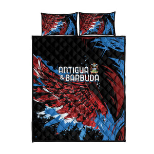 Afro-Antigua and Barbuda Cricket Quilt Bed Set Falcons Wings - Take Off - African Pride