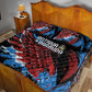 Afro-Antigua and Barbuda Cricket Quilt Bed Set Falcons Wings - Take Off - African Pride