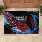 Afro-Antigua and Barbuda Cricket Rubber Doormat Falcons Wings - Take Off - African Pride
